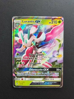 Lurantis GX 15/149 Sun & Moon NM Ultra Rare Pokemon Card - Image 1