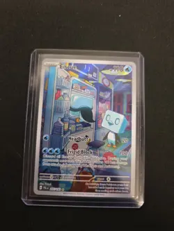 Pokemon TCG Eiscue Holo Art Rare Card 205/193 Sv02: Paldea Evolved - Image 1