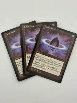 3 x Lotus Petal - Tempest - Magic the Gathering - Image 1