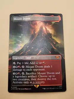 Mount Doom (Borderless) Universes Beyond: the Lord of the Rings FOIL MP - Image 2