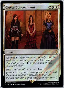 Clever Concealment (Surge Foil) Foil R FIC 236 NM - Image 1