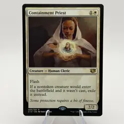 Magic The Gathering MTG: Containment Priest - Commander 2014 (C14) (Near Mint) - Image 1