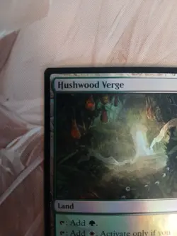 MTG Hushwood Verge Foil Duskmourn: House Of Horror LP Magic the Gathering - Image 2