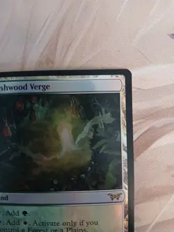 MTG Hushwood Verge Foil Duskmourn: House Of Horror LP Magic the Gathering - Image 3