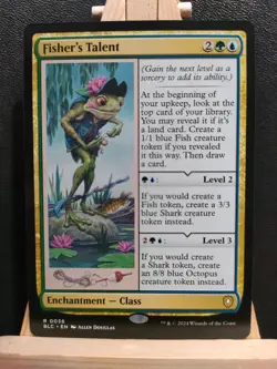 Fisher's Talent - Bloomburrow Commander - Rare - NM (see pics) MTG - Image 1