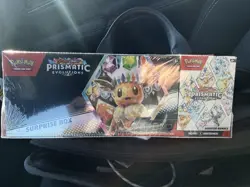 Pokemon Prismatic Evolutions Surprise Box And Booster Bundle Sealed - Image 1