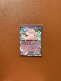 Lillie's Clefairy EX 056/159 SV09 Journey Together Near Mint Pokemon TCG - Image 1