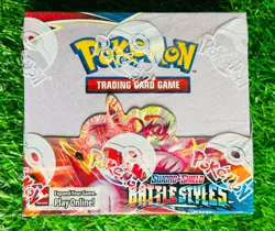 Pokemon Battle Styles Booster Box Sealed 36 Packs Sword & Shield TCG 820650818189 - Image 1