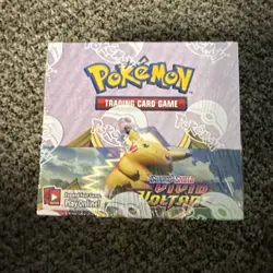 Pokemon Sword & Shield: Vivid Voltage Booster Box – Factory Sealed – 36 Packs 820650827495 - Image 1