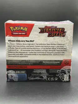 2025 Pokemon Scarlet & Violet Destined Rivals Booster Box w/ Acrylic Case - Image 3