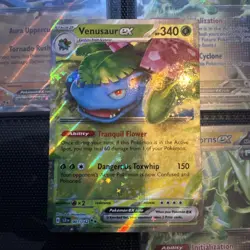 Pokemon TCG: Venusaur ex 001/142 Sv07: Stellar Crown Holo - Image 1