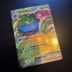 Pokemon TCG: Venusaur ex 001/142 Sv07: Stellar Crown Holo - Image 4