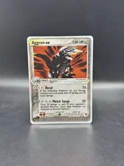 Aggron ex 95/100 EX Sandstorm Holo Pokemon TCG - Image 1
