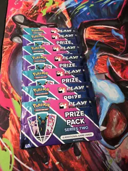 7x Play Pokemon - Prize Pack Series 2 - Sealed Booster Packs - Pokemon TCG - Image 1