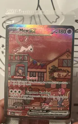 Pokemon SV Black Star Promo 151 - SVP EN Mew ex #053 SEALED NM - Image 1