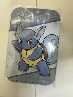 Wartortle Damage Counters Case Storage Box Pokemon TCG S-Chinese | Tin Only | US - Image 1