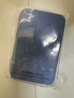 Wartortle Damage Counters Case Storage Box Pokemon TCG S-Chinese | Tin Only | US - Image 2