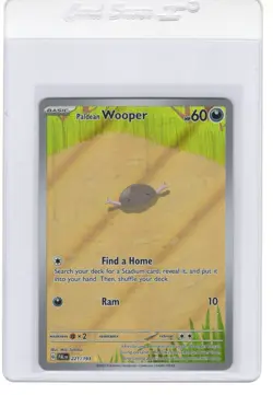Pokemon Paldean Wooper - 221/193 - Paldea Evolved - Illustration Rare - NM - Image 1