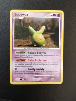 Budew 33/100 Diamond & Pearl Stormfront Pokemon Non Holo - Image 2