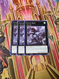 3X Totem Bird LED8-EN054 - Rare 1st Edition NM Yugioh - Image 1
