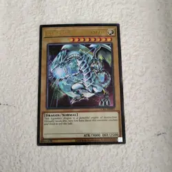 Blue-Eyes White Dragon Version 3 LCKC-EN001 Legendary Collection Kaiba Ultra Rar - Image 1
