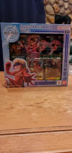 One Piece TCG Illustration Box Vol. 3 English Version Sealed New - Image 1