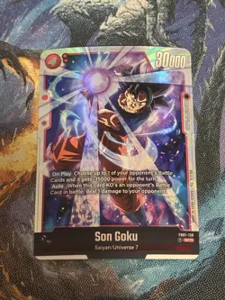 Son Goku FB01-139 English Secret Rare Awakened Pulse Dragon Ball Super Fusion - Image 1