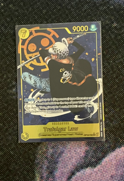 Trafalgar Law OP10-119 Secret Rare Alternative Art One Piece CCG - Image 1