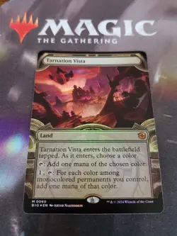 MTG. Tarnation Vista. Foil Showcase. Outlaws Of Thunder Junction. Pack Fresh - Image 1