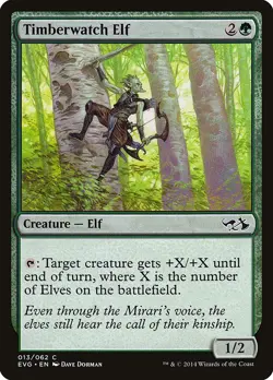 Timberwatch Elf (Elves vs. Goblins) [Duel Decks Anthology] Magic MTG - Image 1