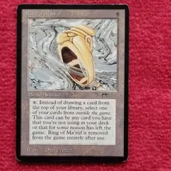 Magic: The Gathering Ring of Ma'ruf Mono Artifact Arabian Nights - Image 1