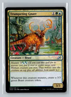 Trumpeting Gnarr Ikoria: Lair of Behemoths #213 - Image 1