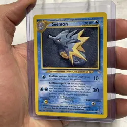 Seadra Seemon 48/111 Deustch Neo Genesis NM Near Mint Vintage Pokemon Uncommon - Image 2