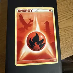 Pokemon Fire Energy Basic Energy Heartgold & Soulsilver 116/123 Regular Common - Image 1