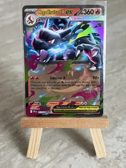 Pokemon TCG Mega Charizard X ex 013/094 Me02: Phantasmal Flames (English) - NM - Image 1