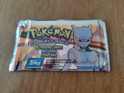 1998 Topps Pokemon The Movie Trading Card Pack - Factory Sealed 41116307522 - Image 1