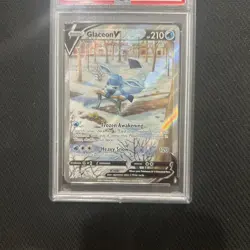 Pokemon Glaceon V Evolving Skies Full Alt Art #175 PSA 10 Gem Mint - Image 3