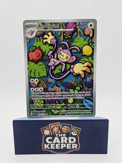 Pokemon TCG Ambipom 107/094 Phantasmal Flames Illustration Rare - Image 1