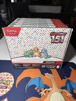 Pokemon 151 Poster Collection Box Display Case Dollar General Exclusive X6 - Image 2