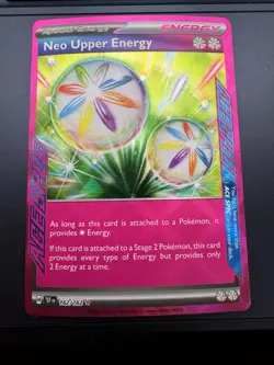 Pokemon Neo Upper Energy ACE SPEC Rare SV05: Temporal Forces 162/162 - Image 1