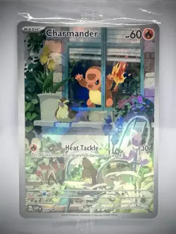 SEALED Pokemon - Obsidian Flames Charmander SVP (044) ETB Black Star Promo NM - Image 2