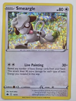 Smeargle - 015/015 - McDonald's Promos 2022 - POKEMON HOLO - Image 1