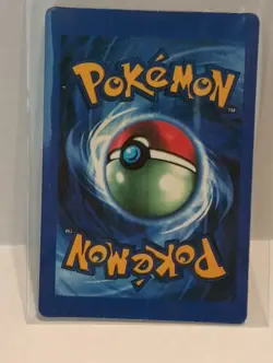 Gust Of Wind Rare Vintage Pokemon Square Prism Sticker Card Unlicensed - Image 2