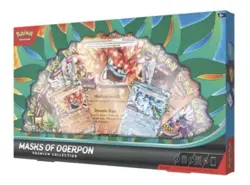 Pokemon TCG Masks of Ogerpon Premium Collection Box Sealed New - Image 1