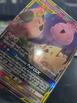 Pokemon TCG Togepi Cleffa Igglybuff GX Card 143/236 Cosmic Eclipse - Image 3