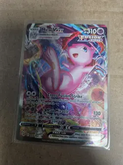 Pokemon Mew VMAX Fusion Strike Secret Rare Holo Psychic Card 269/264 - Image 2