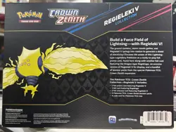 Pokemon TCG: Regieleki V Collection Box (4 Crown Zenith Packs) - Factory Sealed - Image 2