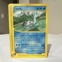 Pokemon Lapras Skyridge Regular Common 71/144 60 HP English 2003 TCG Card - Image 1