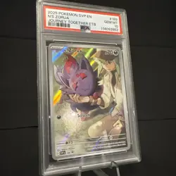2025 POKEMON SVP JOURNEY TOGETHER ETB PROMO #189 N'S ZORUA PSA 10 - Image 3