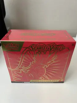 Pokemon TCG Scarlet and Violet Elite Trainer Box Koraidon Red - Image 1